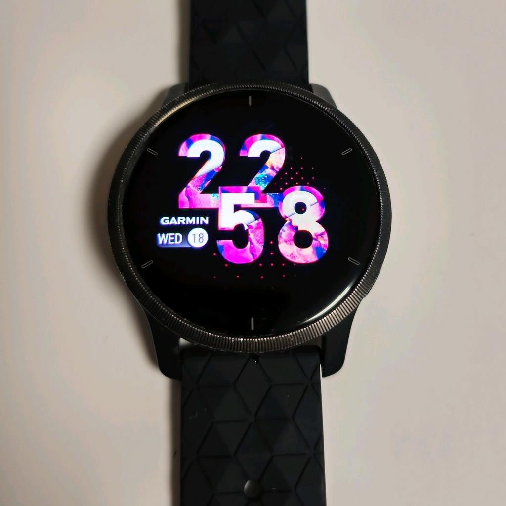 Garmin Venu 2 GPS-smartwatch - Perfect voor gezondheid, Ophalen, Gebruikt, Zwart, Garmin