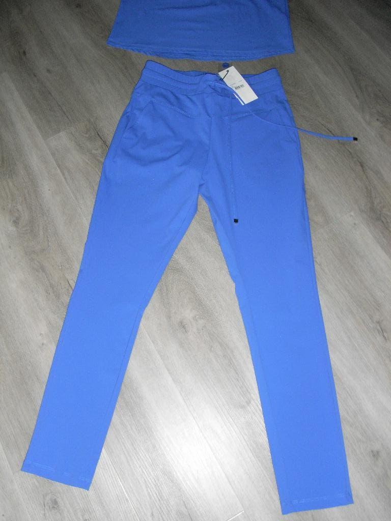 set broek/travelpants mt 36/38 ZOSO + top/shirt blauw mt 38, Kleding | Dames, Blauw, Nieuw, Ophalen of Verzenden, Maat 36 (S)