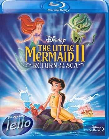 Blu-ray Disney The Little Mermaid II (Kleine Zeemeermin 2)UK, Ophalen of Verzenden, Zo goed als nieuw, Tekenfilms en Animatie
