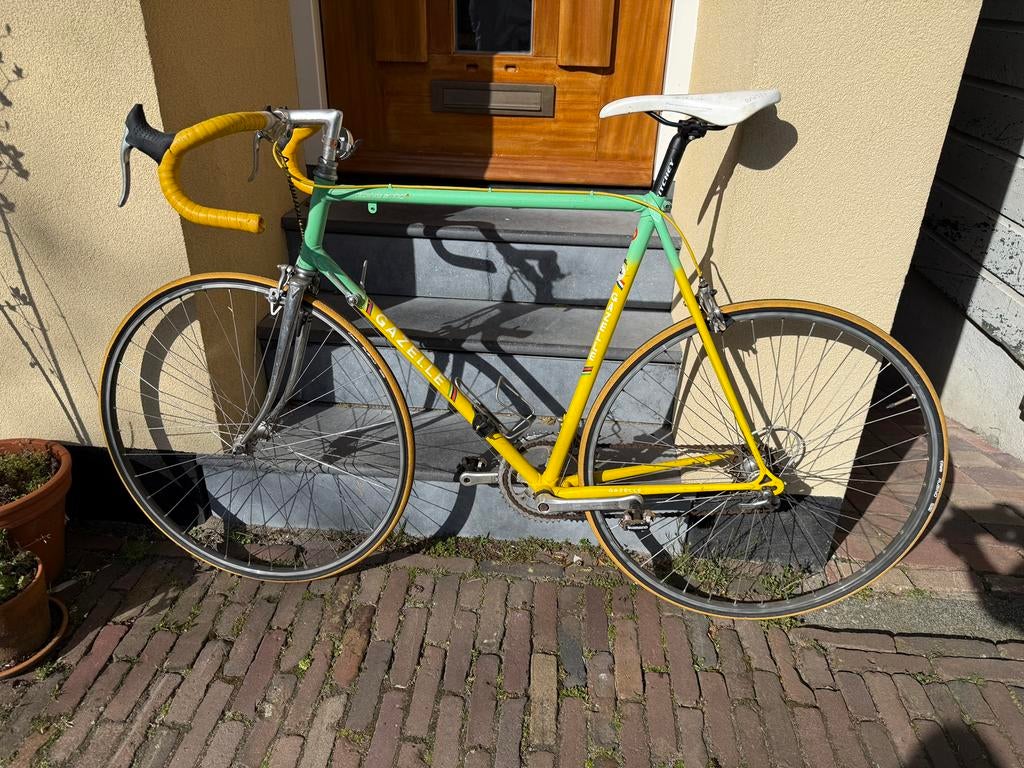 Vintage Gazelle racefiets, Fietsen en Brommers, Fietsen | Oldtimers, 55 tot 59 cm, Ophalen, Jaren '60 of nieuwer