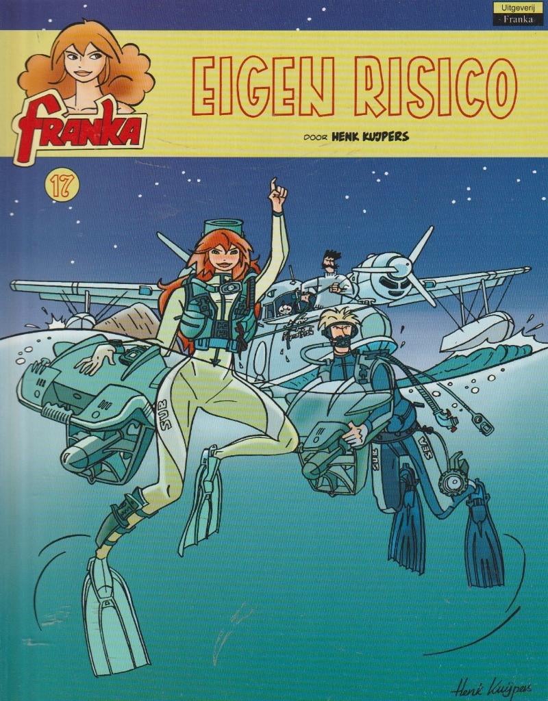 Franka 17 Eigen Risico, Boeken, Stripboeken, Eén stripboek, Ophalen of Verzenden, Zo goed als nieuw
