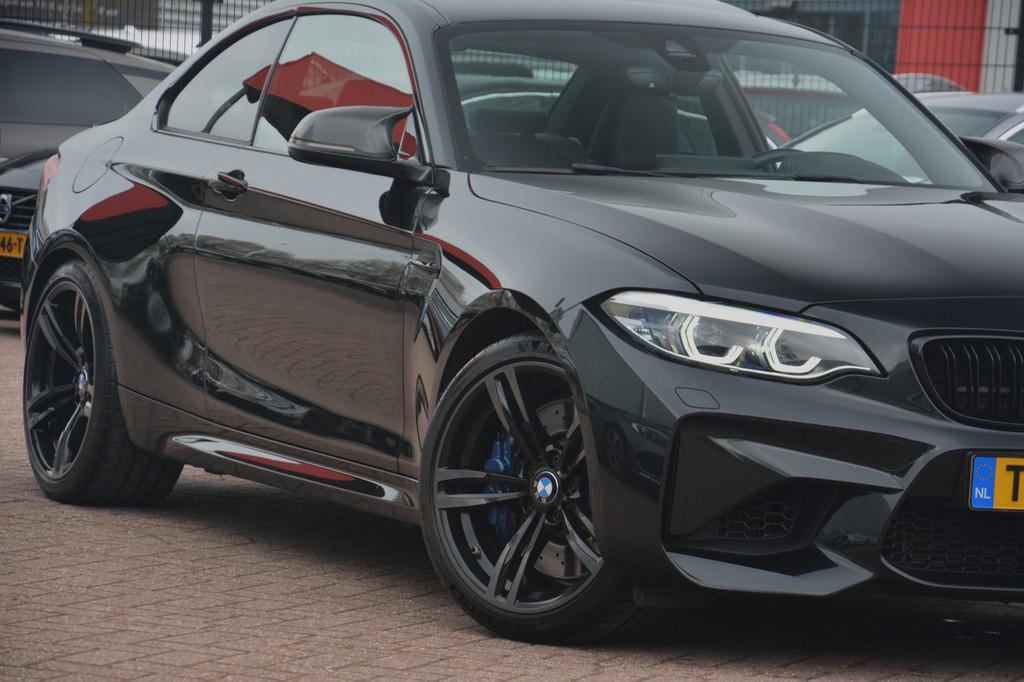 BMW 2 Serie Coupé M2 DCT LCI | M-Performance uitlaat | Schu, Achterwielaandrijving, Gebruikt, 4 stoelen, Zwart