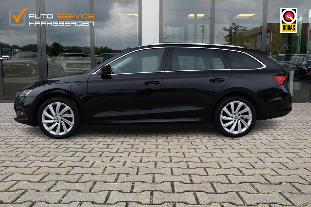 Skoda Octavia Combi 1.4 TSI iV PHEV Business Edition | Camer, Stof, Gebruikt, Zwart, Zwart