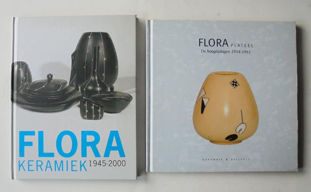 FLORA KERAMIEK 1945-2000 van Gouda tot Hardenberg., Antiek en Kunst, Ophalen of Verzenden
