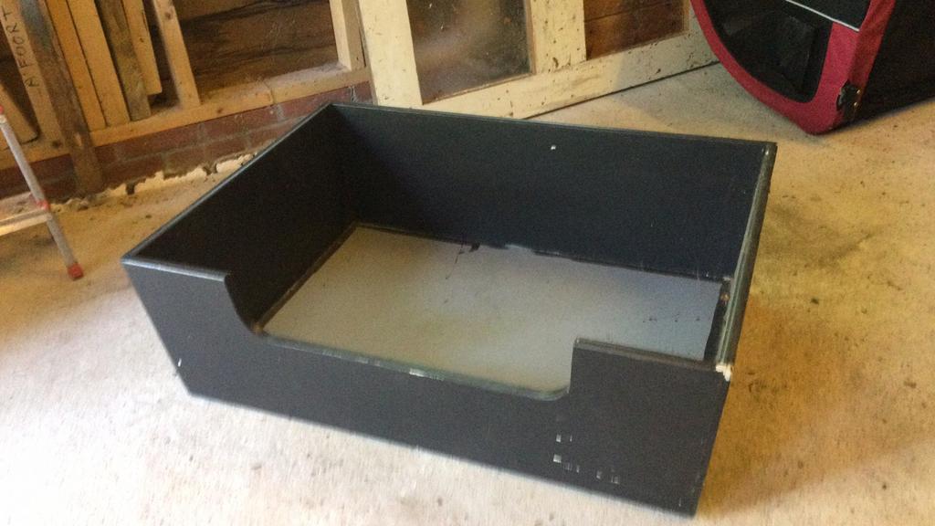 Houten hondenbak, Dieren en Toebehoren, Ophalen, Gebruikt, Overige