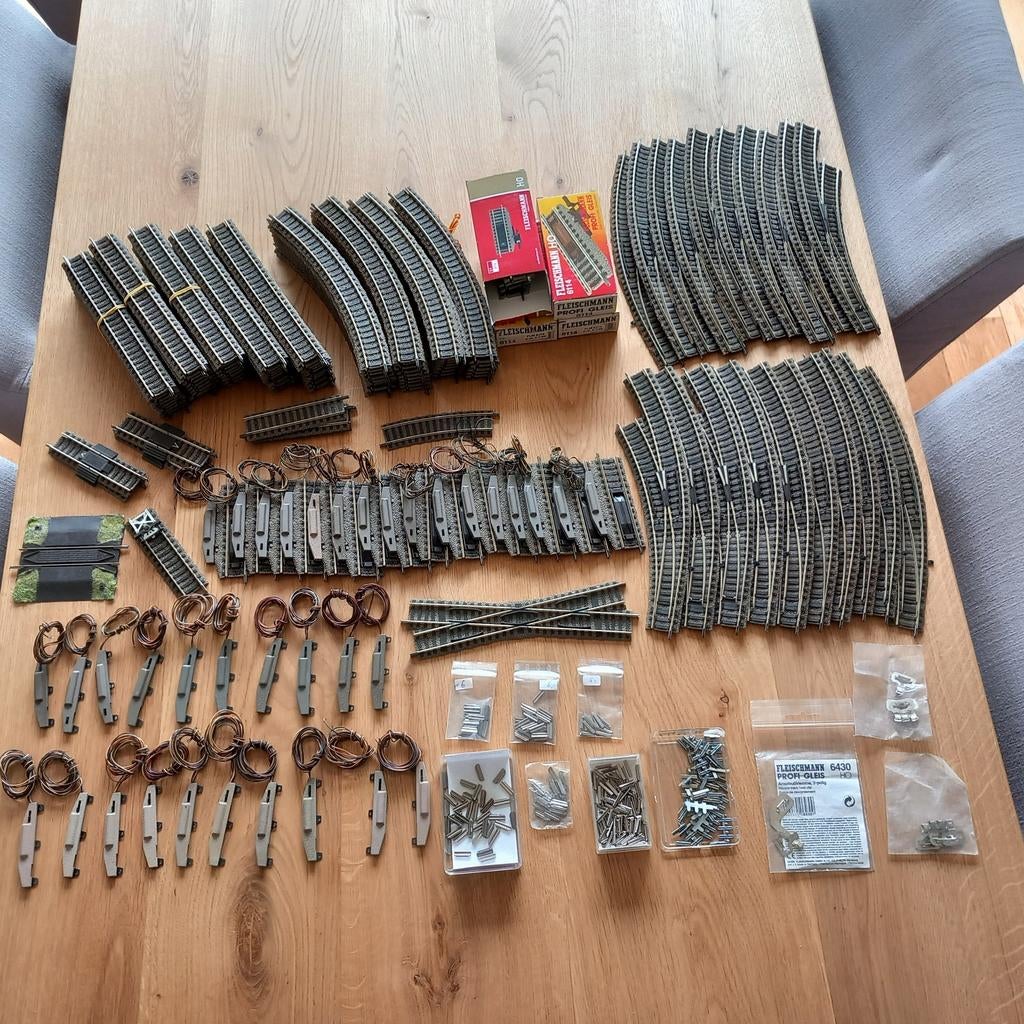 Partij Fleischmann profirails, Ophalen of Verzenden, Nieuw, Gelijkstroom, Fleischmann