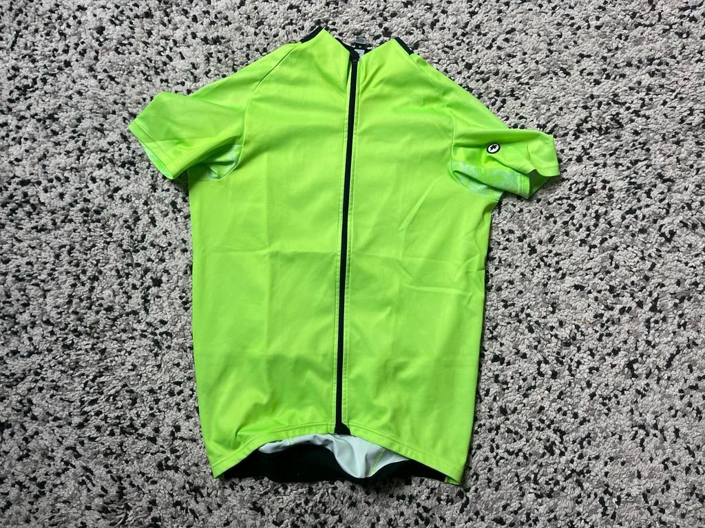 Assos Mille GT Fietsshirt - Neon geel/groen, Fietsen en Brommers, Fietsaccessoires | Fietskleding, Gebruikt, Ophalen of Verzenden