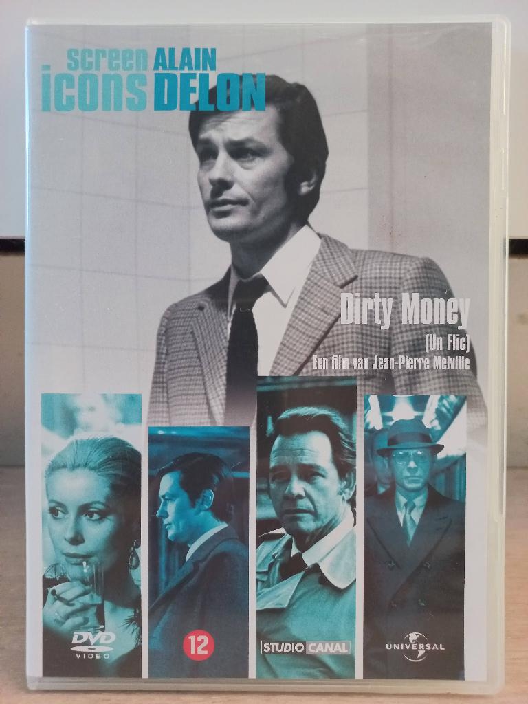 Un Flic (1972) DVD Alain Delon Catherine Deneuve CLASSIC, Alle leeftijden, Ophalen of Verzenden, Zo goed als nieuw, Frankrijk