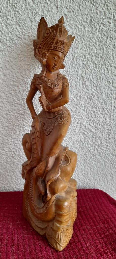 Balinese Art de Godin DEWI RATI 25 cm, Antiek en Kunst, Verzenden
