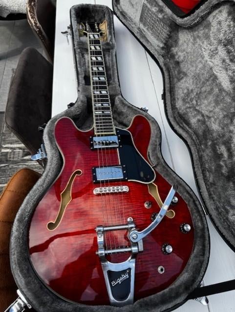 Eastman T486B, Muziek en Instrumenten, Ophalen, Zo goed als nieuw, Hollow body, Overige merken