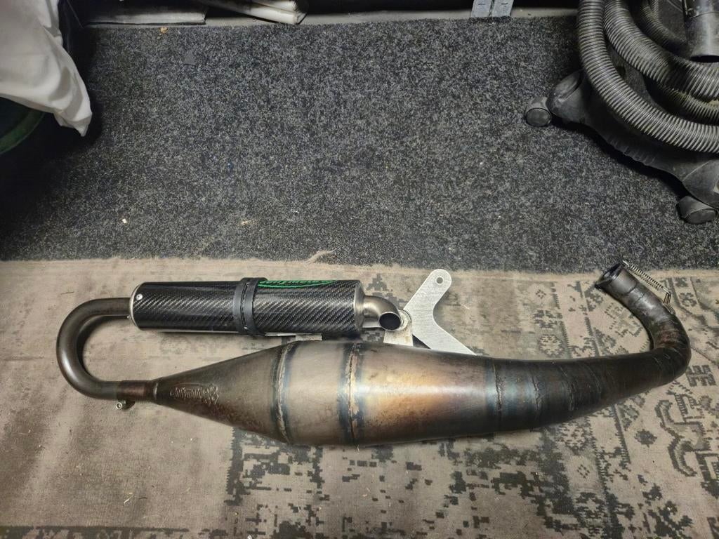 Jollymoto uitlaat 172cc 180cc Piaggio Gilera, Ophalen of Verzenden, Zo goed als nieuw, Piaggio