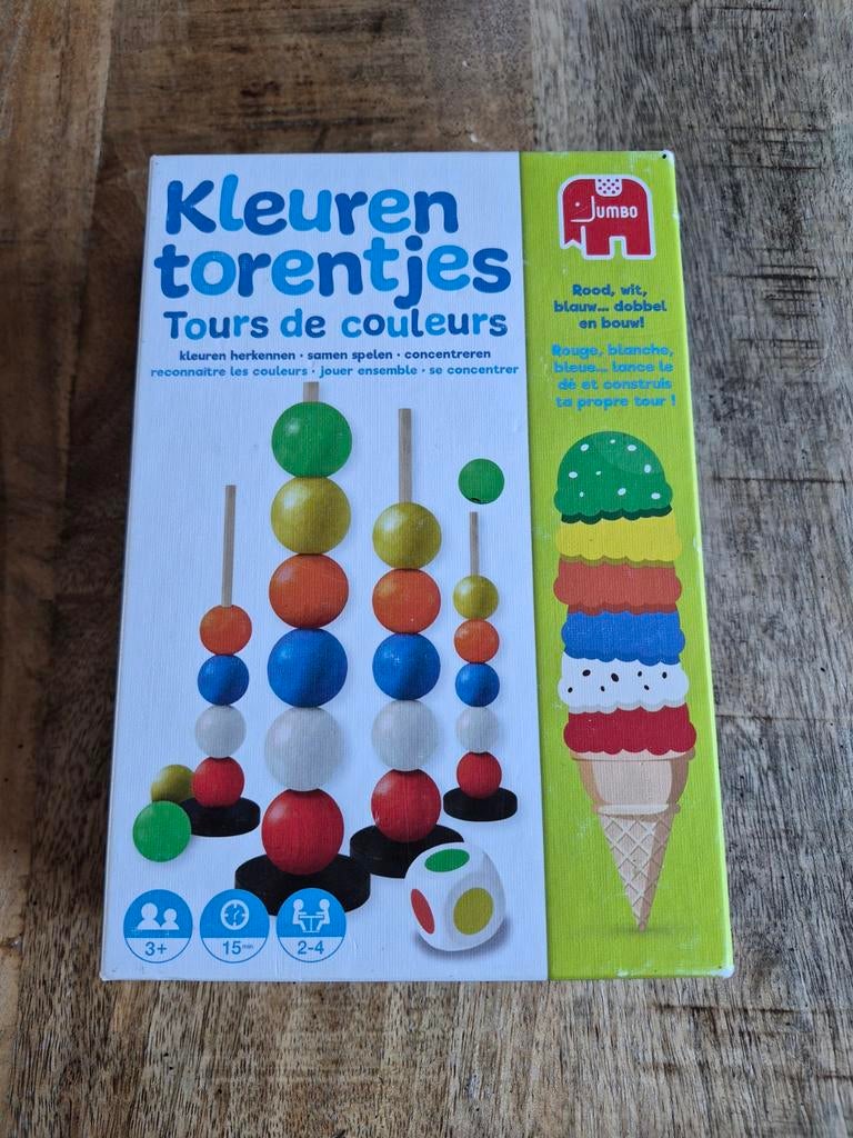 Kleuren torentjes, Ophalen of Verzenden, Zo goed als nieuw, Bouwen