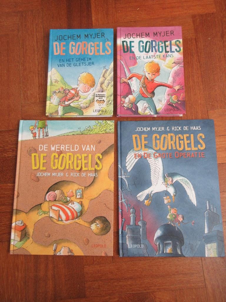 4 x boeken De Gorgels, Ophalen of Verzenden, Gelezen, Jochem Myjer, Fictie algemeen