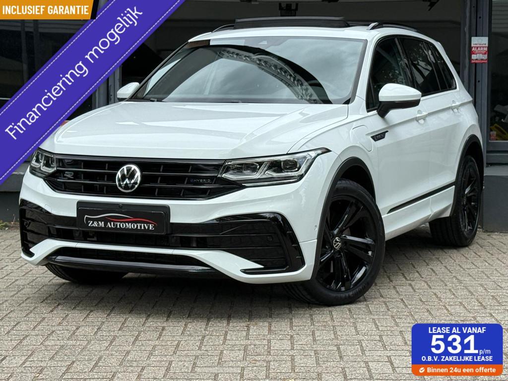 Volkswagen Tiguan 1.4 TSI eHybrid R-Line 245PK Aut*Pano*Lede, 1716 kg, Gebruikt, Zwart, 4 cilinders
