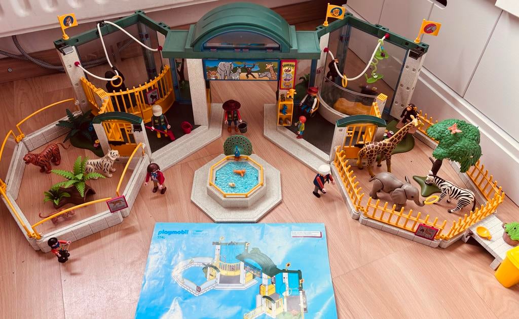 Playmobil 3240 super leuke dierentuin!! Zoo, Ophalen, Gebruikt, Complete set