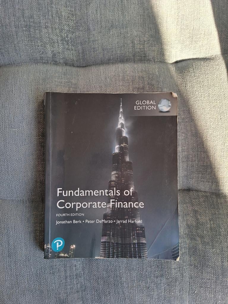 Fundamentals of Corporate Finance, Boeken, Ophalen of Verzenden, Beta, Gelezen, WO