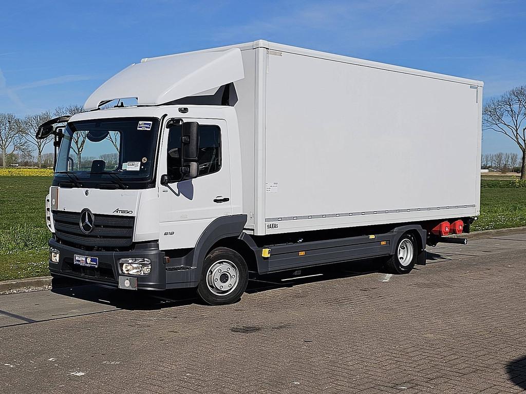 MERCEDES-BENZ ATEGO 818, Automaat, Euro 6, Wit, Mercedes-Benz