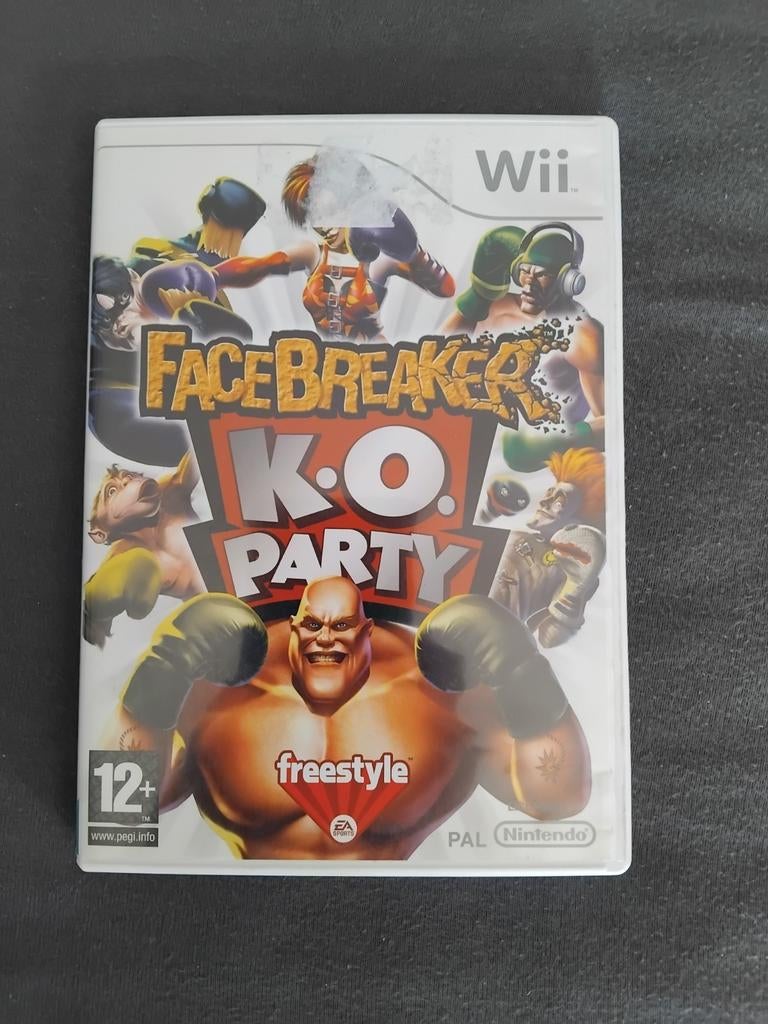 Wii Facebreakers, Muziek, Ophalen of Verzenden, Zo goed als nieuw, 3 spelers of meer