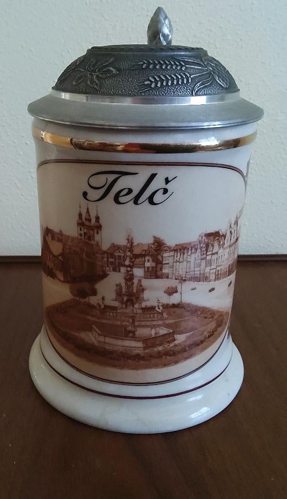 4x bierpullen (2x Keramiek – 2x Glas + 1 mini pul), Ophalen of Verzenden, Zo goed als nieuw, Pul(len), Overige merken