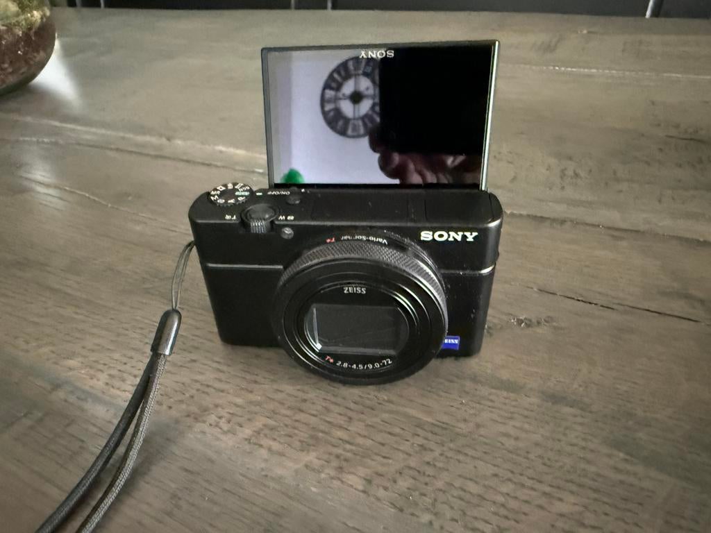Sony RX100 VII - Perfecte compact camera voor op reis, Verzenden, Zo goed als nieuw, Sony