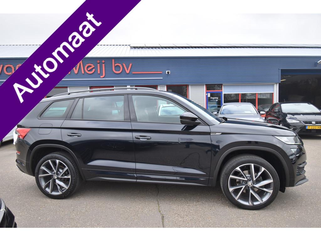 Skoda Kodiaq 1.5 TSI Sportline Business ,TREKHAAK , VIRTUAL, 4 cilinders, 150 pk, 1481 kg, Zwart