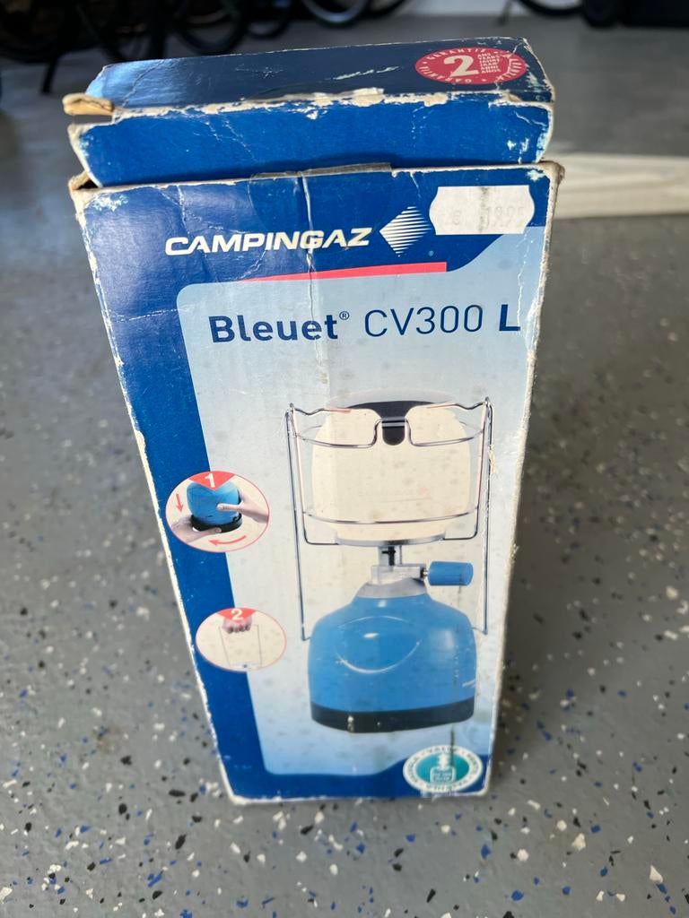Campingaz Bleuet CV300 L kampeerlamp, Caravans en Kamperen, Kampeeraccessoires, Gebruikt, Ophalen