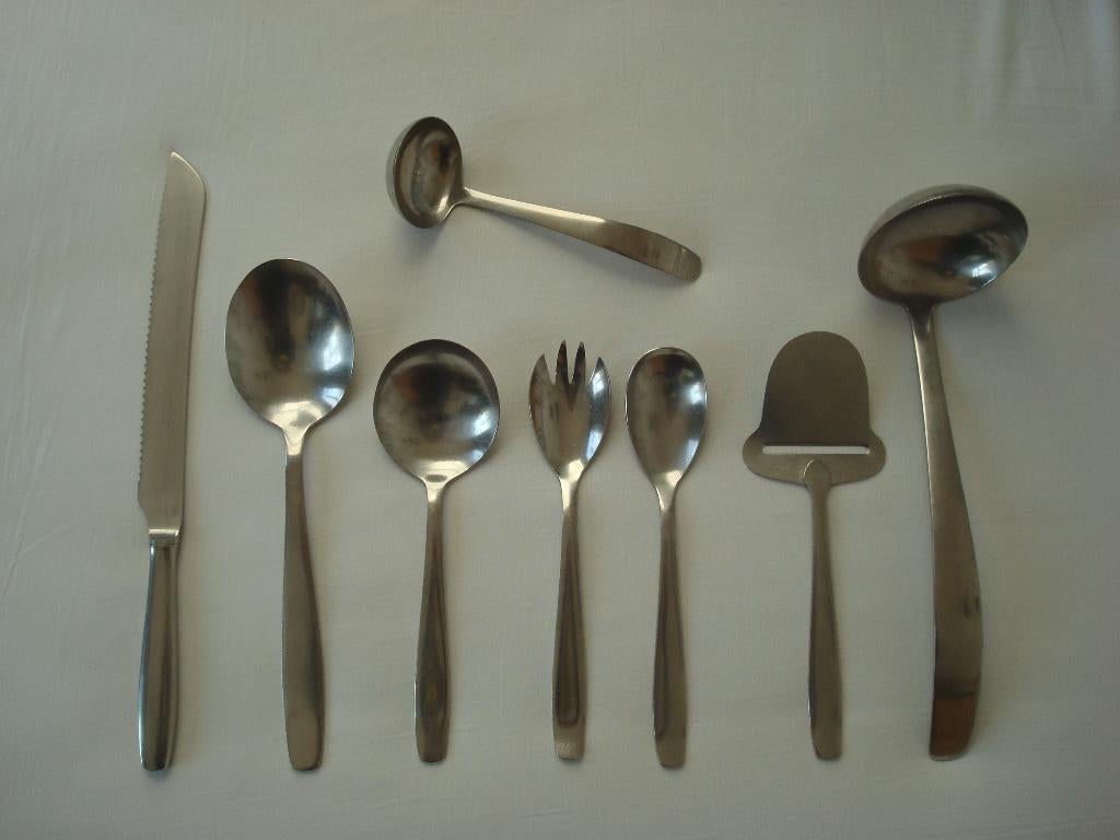 Nostalgie Gero Zilmeta 515 Rumba 8- persoons, Gebruikt, Ophalen of Verzenden, Rvs of Chroom, Vaatwasserbestendig