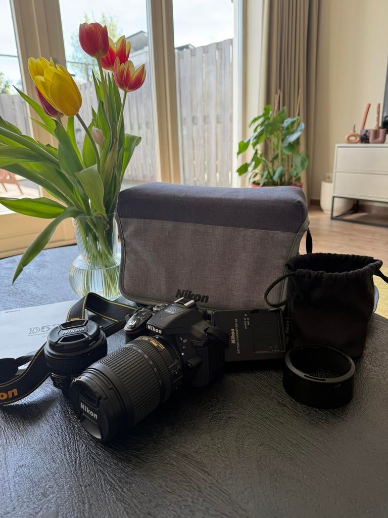 Nikon spiegelreflexcamera D5300 + 2 lenzen - compleet pakket, Audio, Tv en Foto, Fotocamera's Digitaal, Spiegelreflex, Ophalen of Verzenden