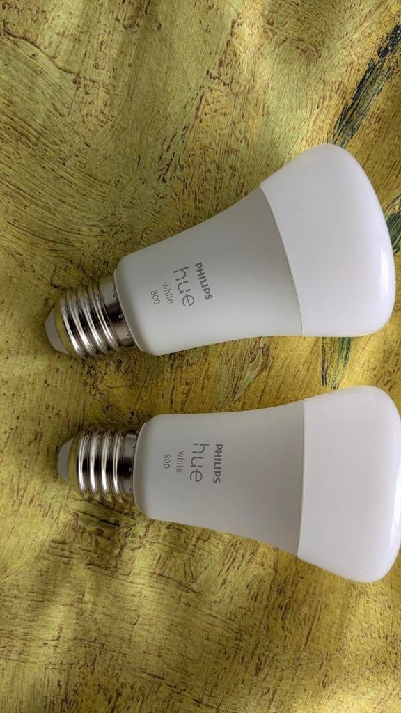2x Philips Hue White 800 E27 lampen, Ophalen of Verzenden