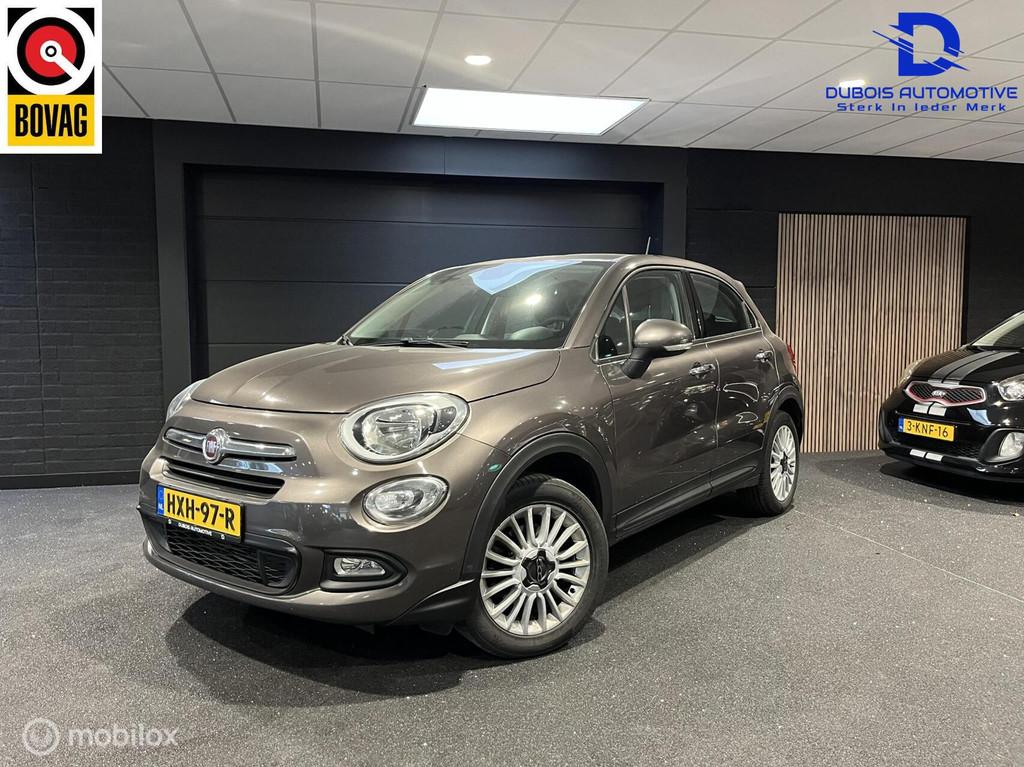 Fiat 500 X 1.4 Turbo MultiAir Lounge|NAVI|CRUISE|TREKHAAK|BT, Gebruikt, 500X, 1368 cc, SUV of Terreinwagen