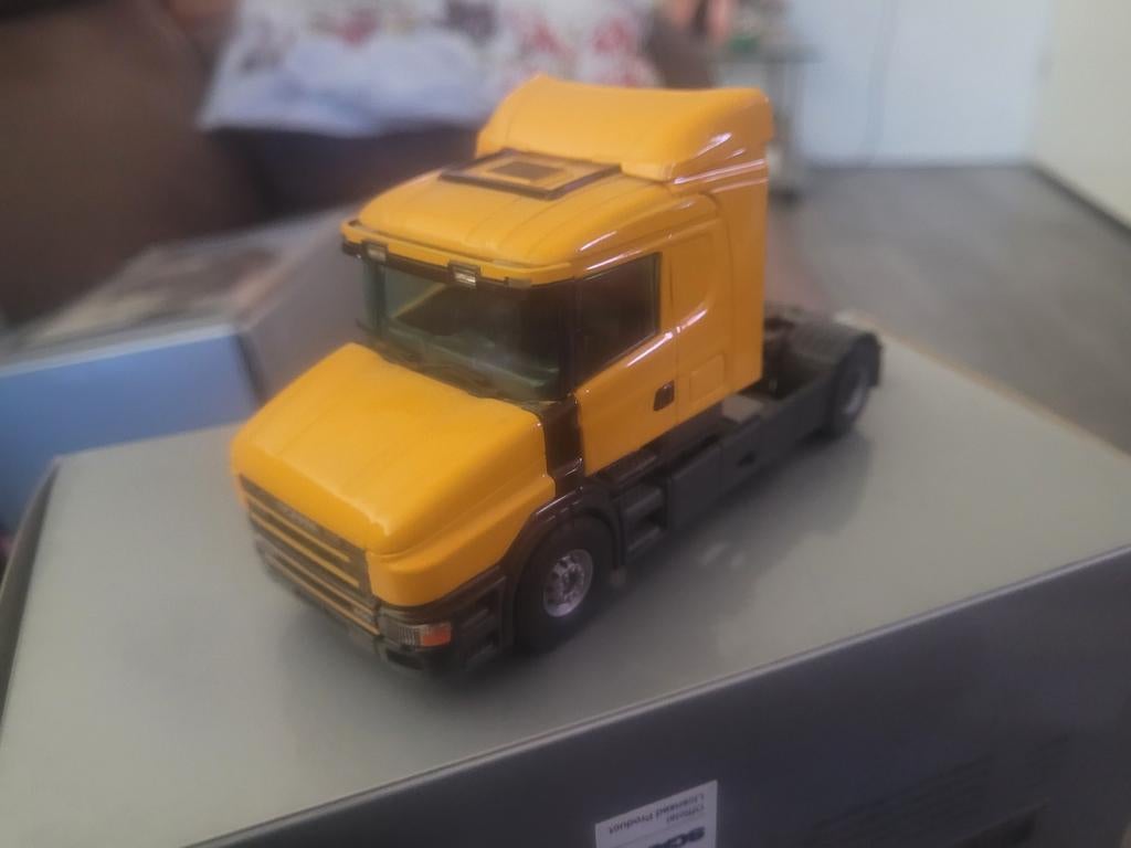 Scania t truck, Hobby en Vrije tijd, Modelauto's | 1:50, T, T, Zo goed als nieuw, Tekno