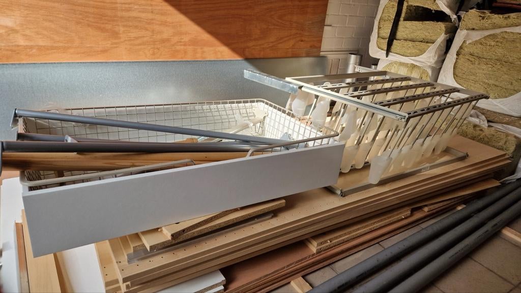 IKEA PAX Kast 100x200cm met 2 hoekelementen en accessoires, Huis en Inrichting, Kasten | Kledingkasten, Met deur(en), 100 tot 150 cm