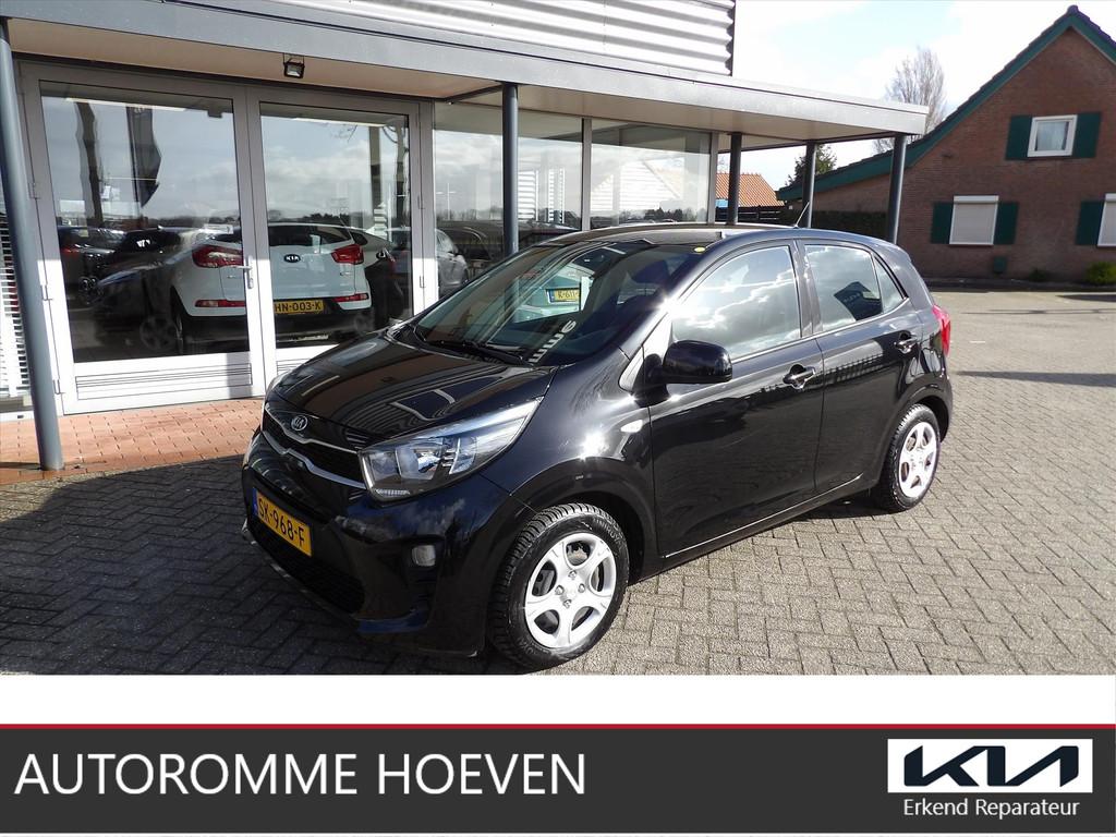 KIA Picanto 1.0 EconomyPlusLine Org. ned. new model, Stof, Gebruikt, Metallic lak, 4 stoelen
