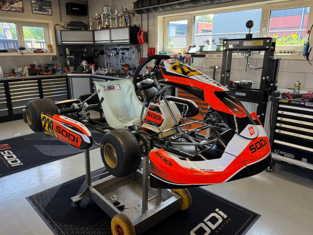 Sodi sigma KZ schakelkart 2022, Sport en Fitness, Ophalen of Verzenden, Zo goed als nieuw, Kart