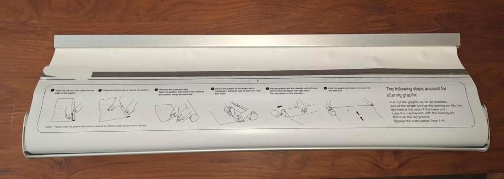 Roll up Banner Systeem, Ophalen of Verzenden, Nieuw, Reclamebord