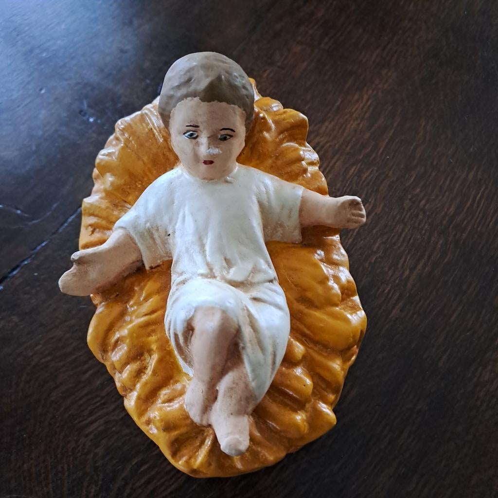 Kribbe, Ophalen of Verzenden, Zo goed als nieuw, Zilver, Overige materialen