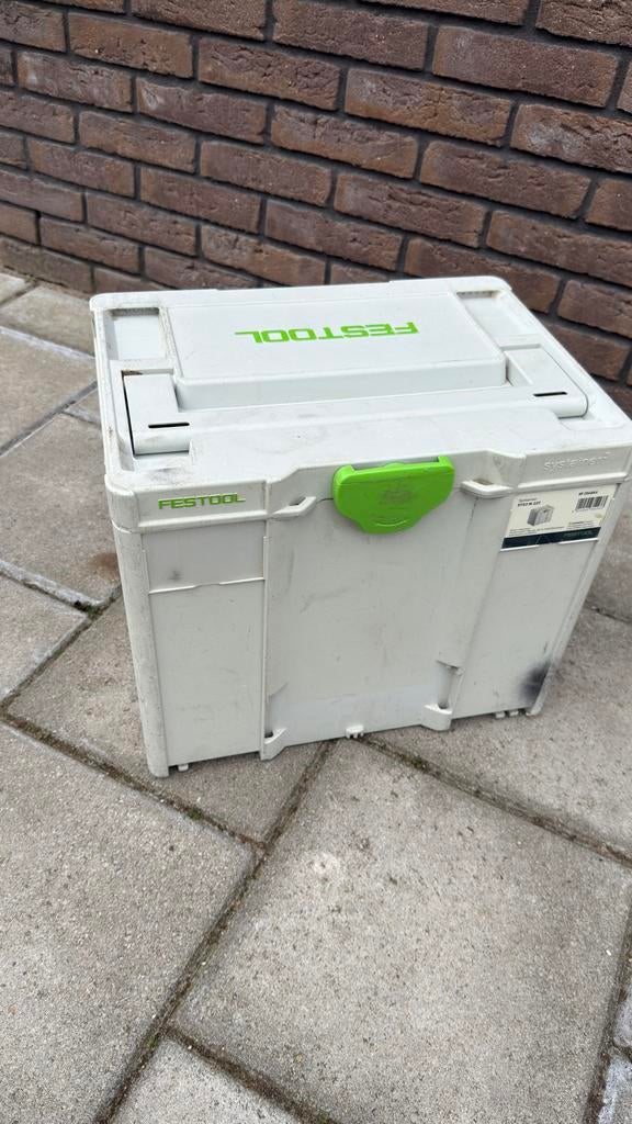 Festool Systainer (met invalzaag) en geleiderail FS 1400/2, Ophalen, Gebruikt