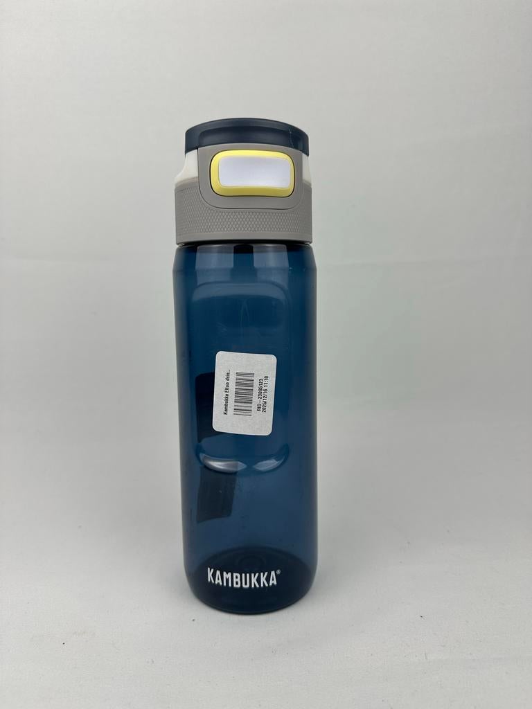 Kambukka drinkfles 750ml - Blauw, Sport en Fitness, Bidons, Ophalen of Verzenden, Zo goed als nieuw