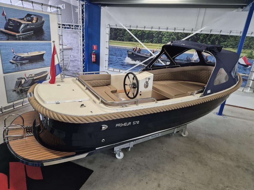 KANS !! NIEUWE  Primeur 570 Tender met 20pk Suzuki !!!, Ophalen, 10 tot 30 pk, Nieuw, 3 tot 6 meter