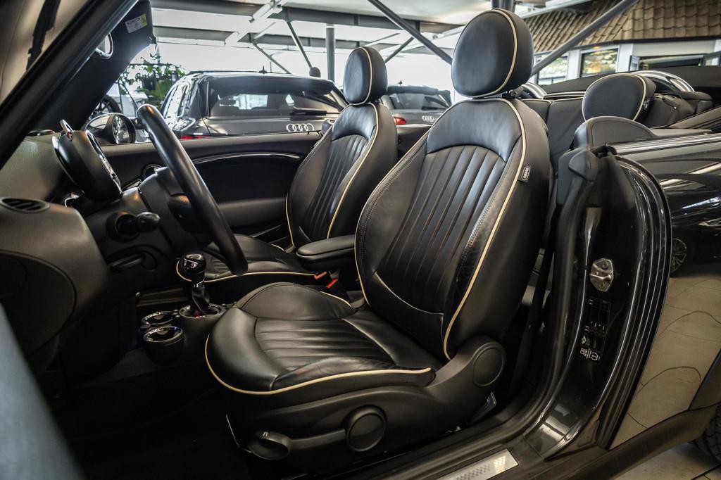 Mini Mini Cabrio 1.6 Cooper S Chili Leder | H&K, Euro 5, 15 km/l, Gebruikt, 4 cilinders