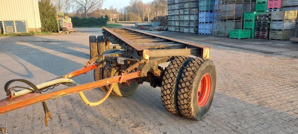 Onderstel plattewagen / wagenonderstel, Ophalen, Gebruikt