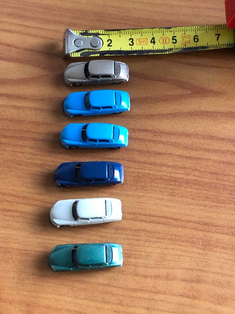 6 metalen Citroën DS modellen van IMU, Ophalen of Verzenden, Gebruikt, Auto