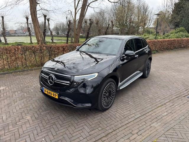 Mercedes-Benz EQC 400 4matic Amg Line 80 Kwh SOH 96,3%/Schui, Automaat, Zwart, 408 pk, SUV of Terreinwagen