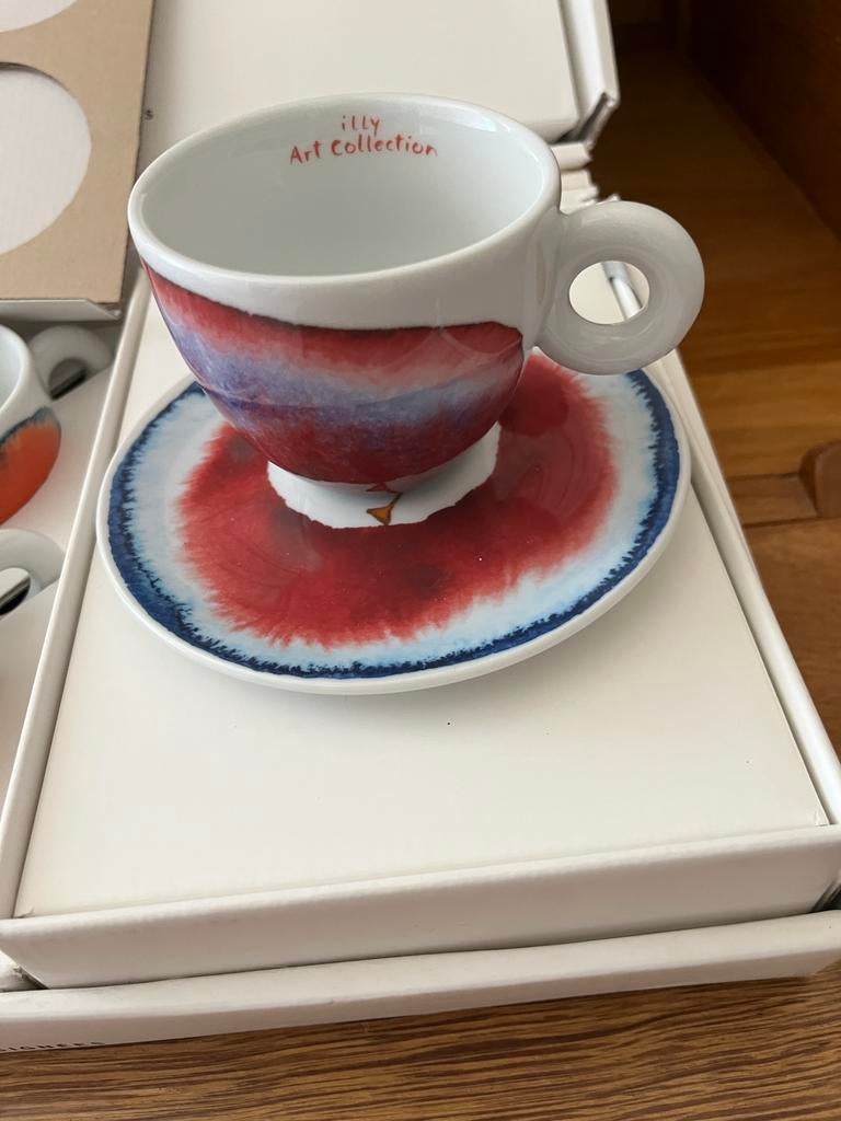 Servies Francesco Clemente, Verzamelen, Ophalen, Zo goed als nieuw, Porselein, Compleet servies