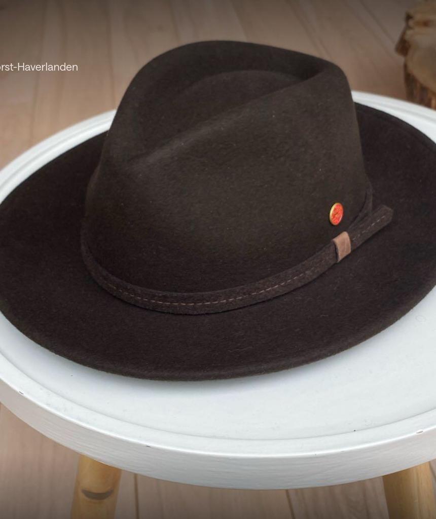 Originele Mayser hoed maat 54 nauwelijks gedragen nie gratis, Ophalen of Verzenden, Zo goed als nieuw