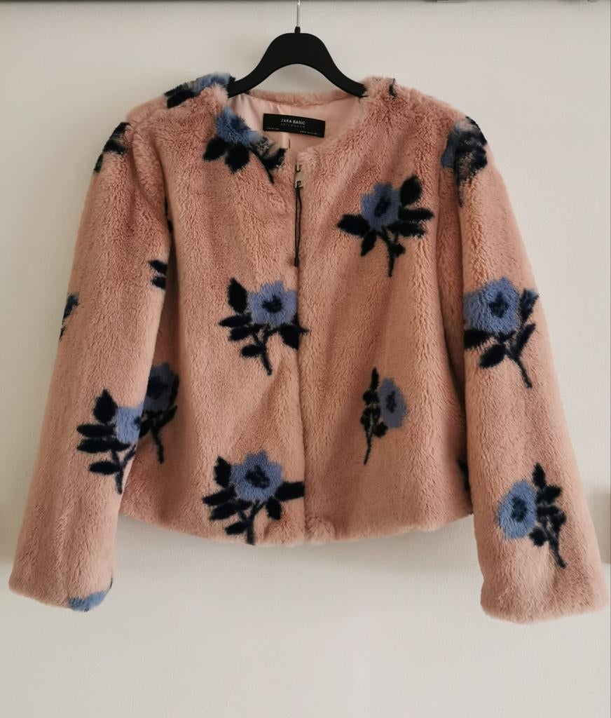 ZARA nepbont jas mt. M, Maat 38/40 (M), Verzenden, Zara, Nieuw