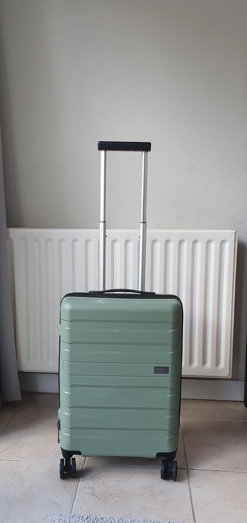 Koffer 40 x 20,5 x 55 cm zgan, 50 tot 60 cm, Hard kunststof, Zo goed als nieuw, 35 tot 45 cm