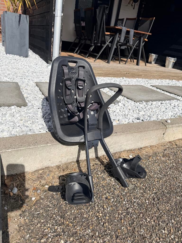 Yepp zitje voor op de fiets, Fietsen en Brommers, Fietsaccessoires | Fietsstoeltjes, Ophalen, Voetsteuntjes, Zo goed als nieuw