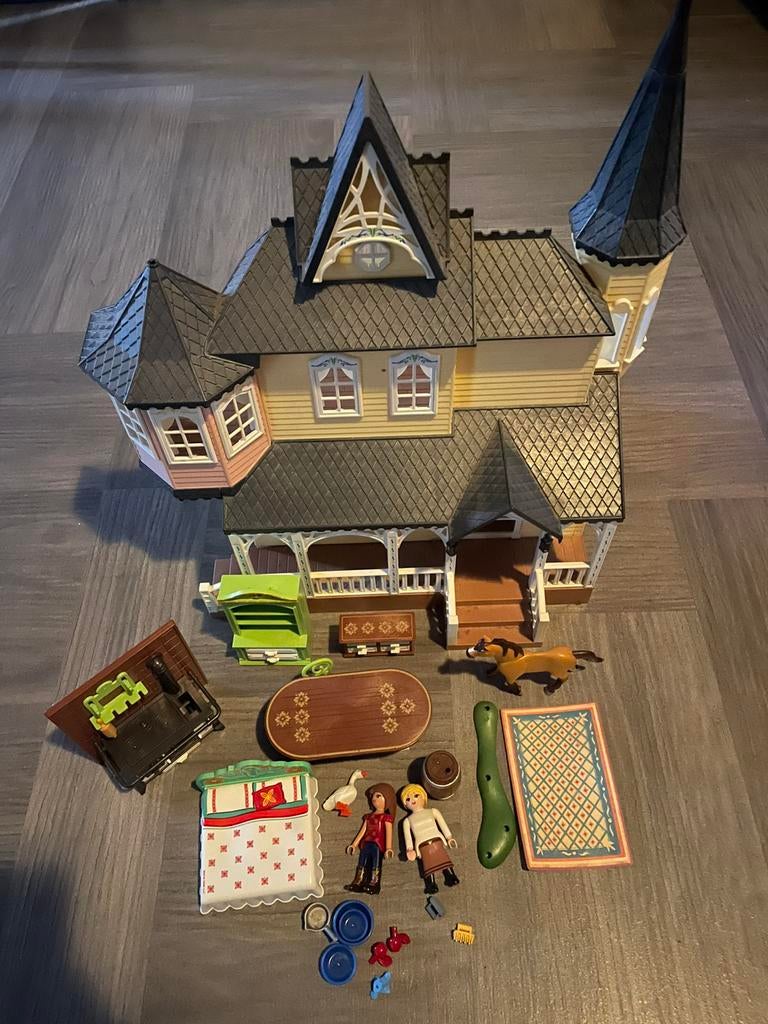 Playmobil lucky’s spirit huis, Ophalen of Verzenden, Zo goed als nieuw