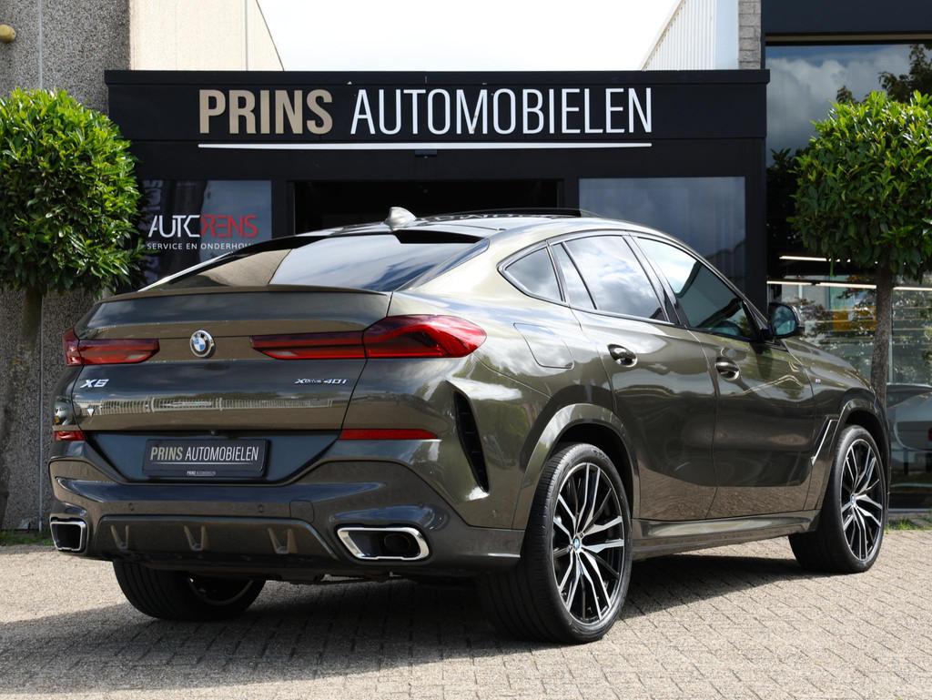 BMW X6 xDrive40i M-Sport|Iconic Glow|Pano|Laser|Nappa, Gebruikt, 340 pk, Bedrijf, Vierwielaandrijving